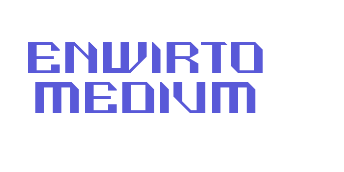 Enwirto Medium Font Download