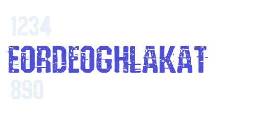 Eordeoghlakat-font-download