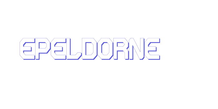 Epeldorne Font