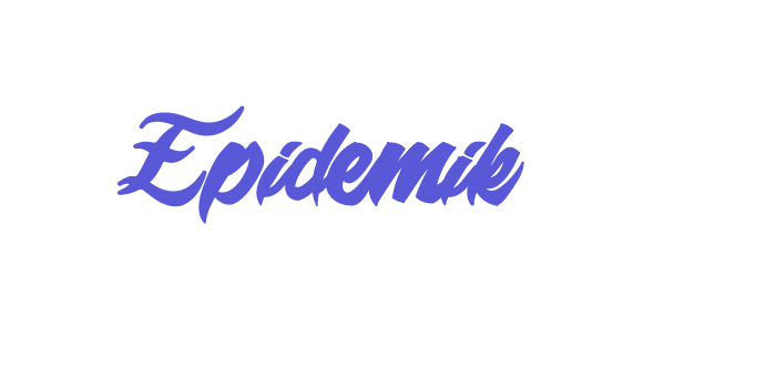 Epidemik Font Download