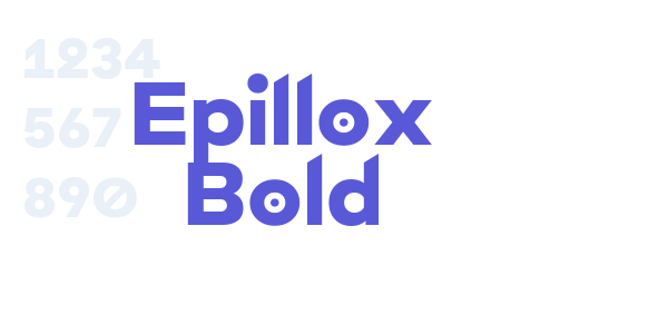 Epillox Bold font free