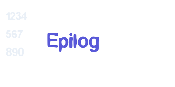 Epilog font free