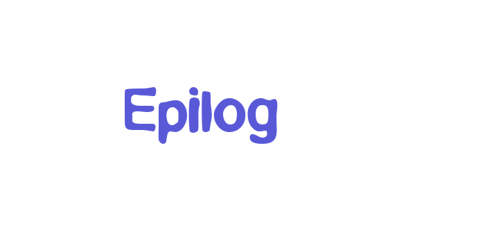 Epilog Font