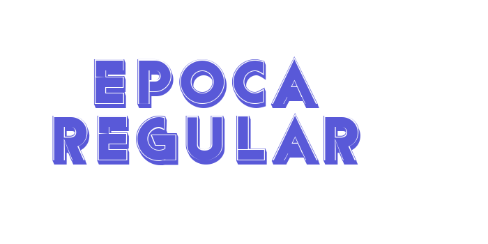 Epoca Regular Font Download