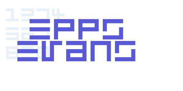 Epps Evans font free