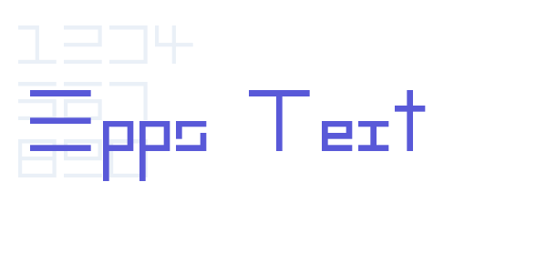 Epps Text font free