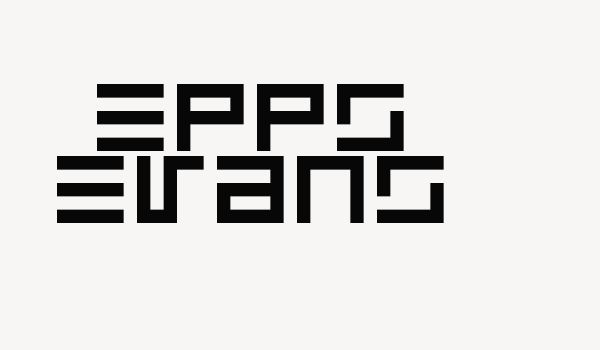 Epps Evans Font