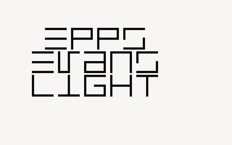 Epps Evans Light Font