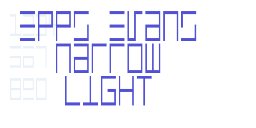 Epps Evans Narrow Light-font-download