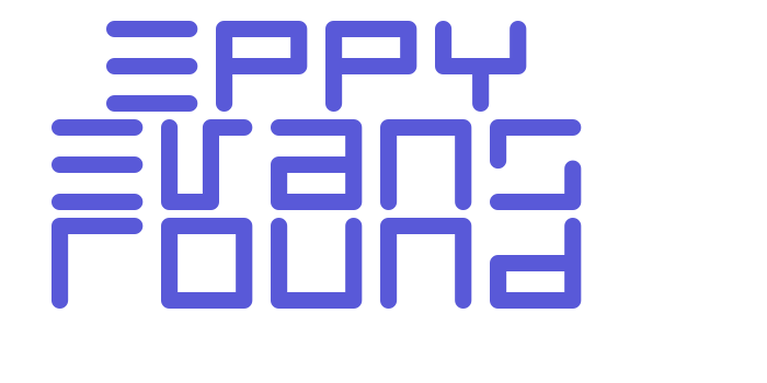 Eppy Evans Round Font