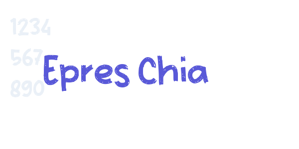 Epres Chia font free