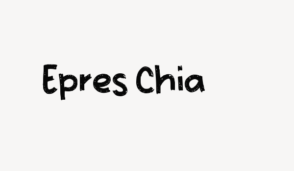 Epres Chia Font