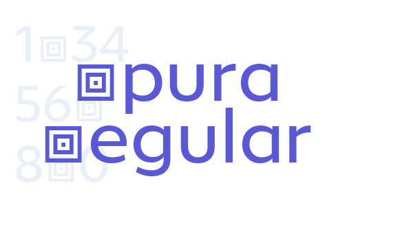 Epura Regular Font