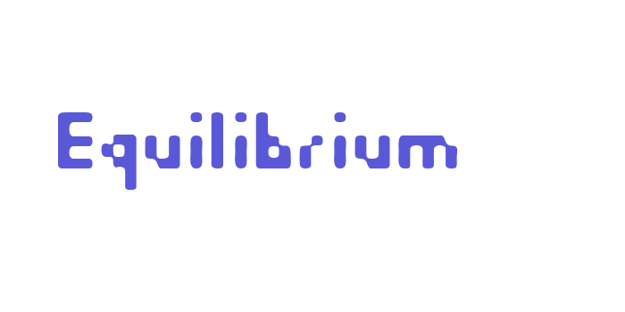 Equilibrium Font Download