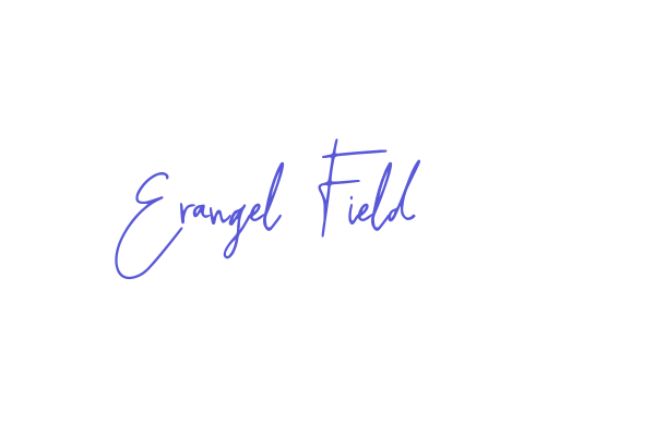 Erangel Field Font