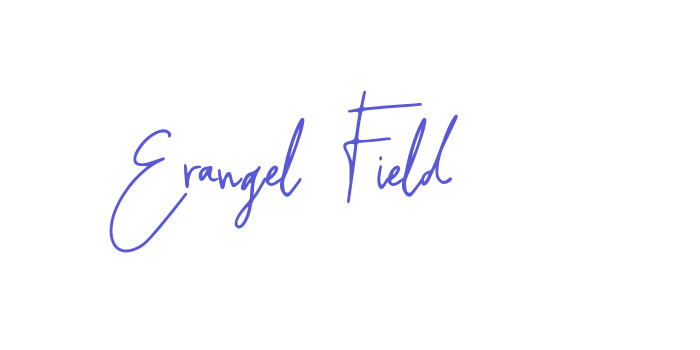 Erangel Field Font