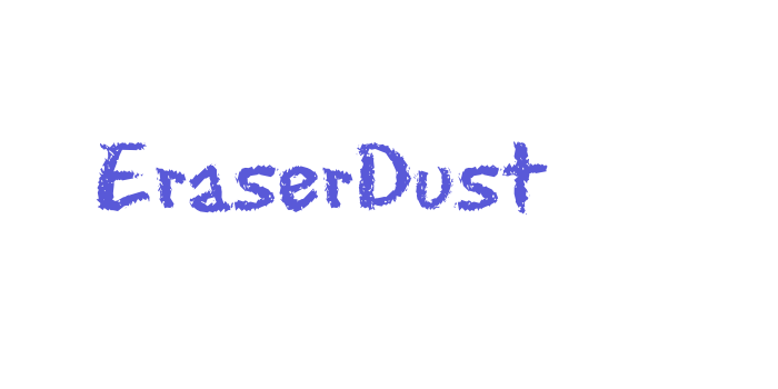 EraserDust Font Download