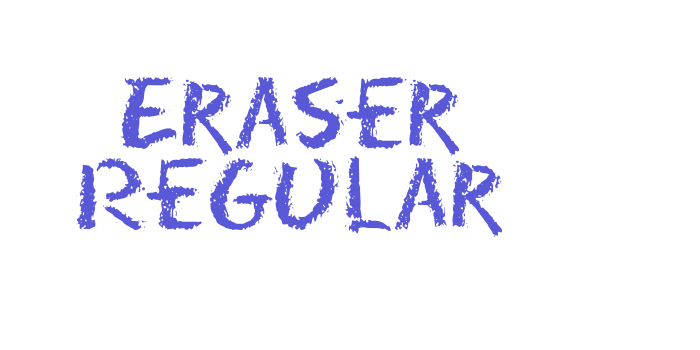 Eraser Regular Font Download