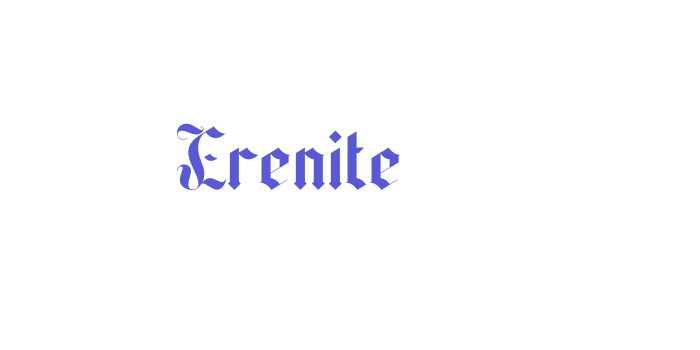 Erenite Font Download