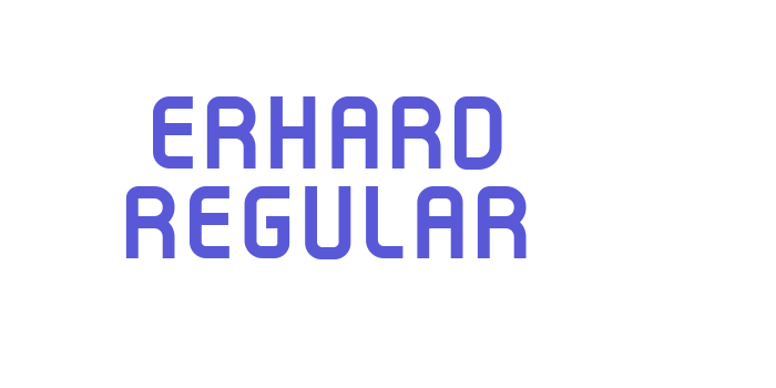 Erhard Regular Font Download