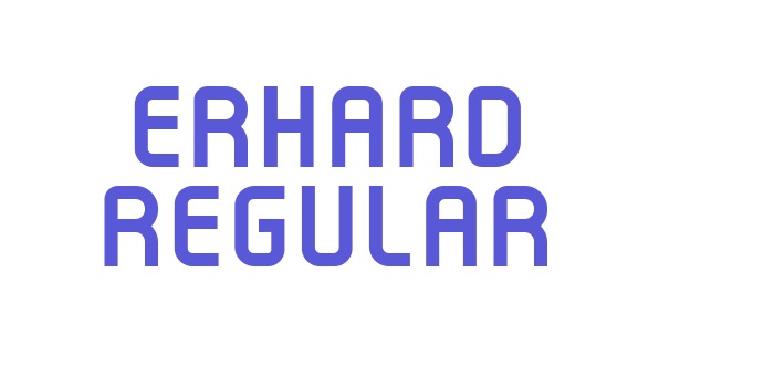 Erhard Regular Font