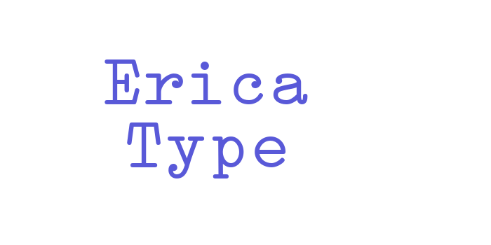 Erica Type Font