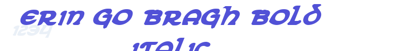 Erin Go Bragh Bold Italic-font
