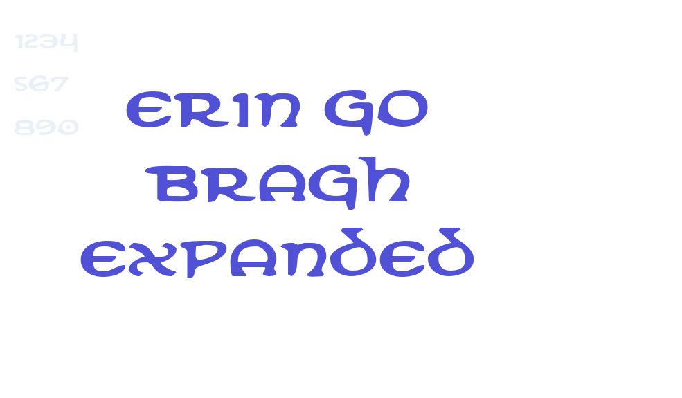 Erin Go Bragh Expanded-font-download