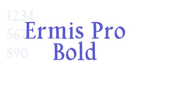 Ermis Pro Bold font free