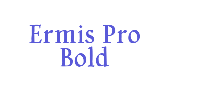 Ermis Pro Bold Font Download