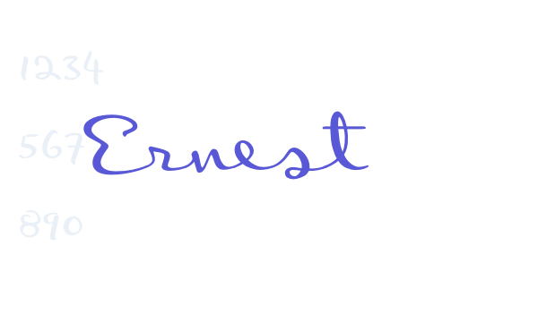 Ernest font free