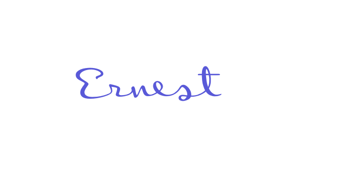 Ernest Font Download