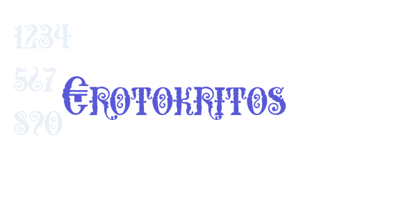 Erotokritos font