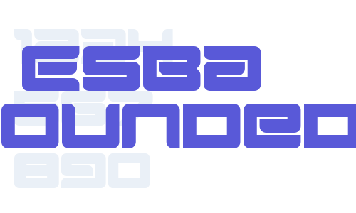 Esba – Rounded Font Download