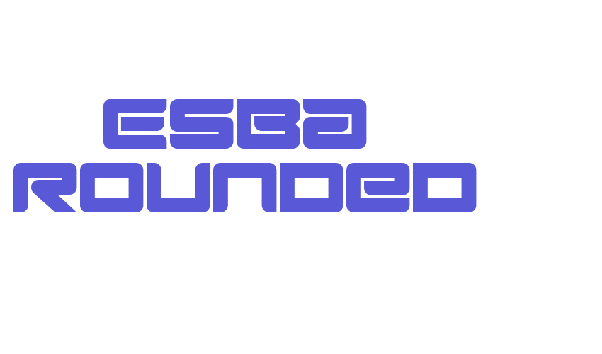 Esba – Rounded Font Download