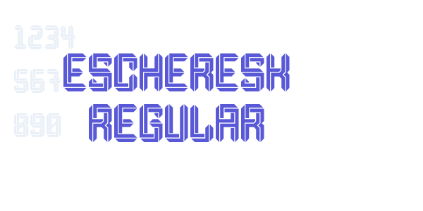 Escheresk Regular font free