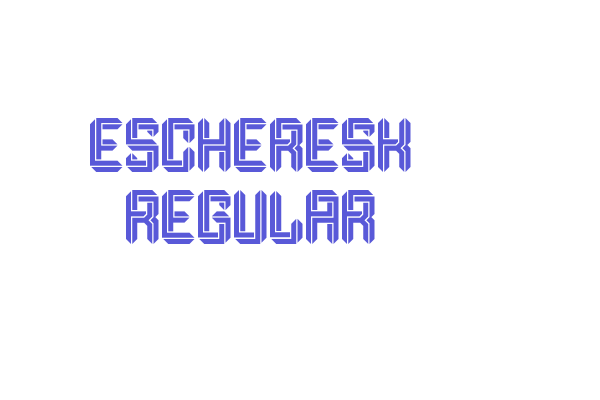 Escheresk Regular Font