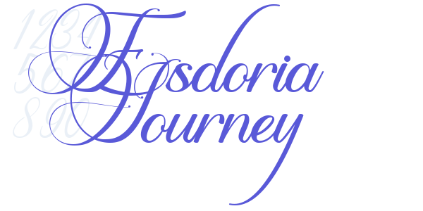 Esdoria Journey font free