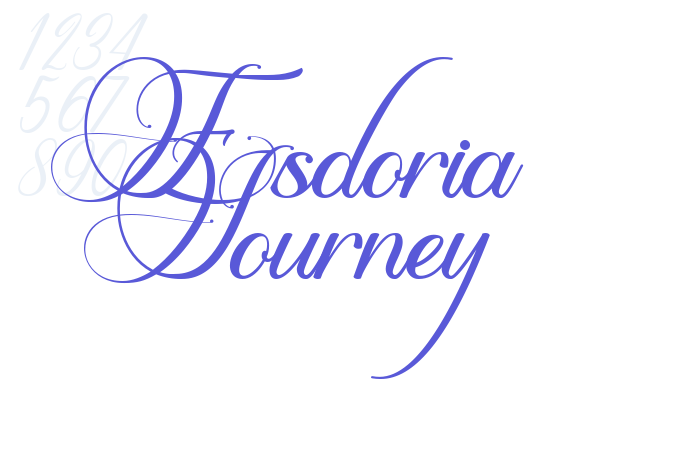 Esdoria Journey font free