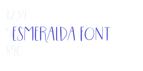 Esmeralda Font-font-download