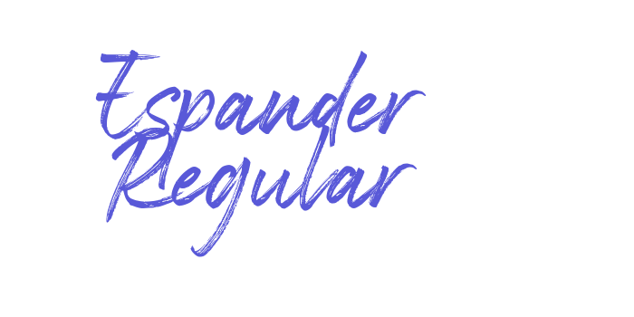 Espander Regular Font Download