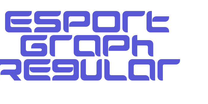 Esport Graph Regular Font Download