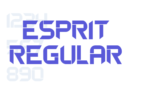 Esprit Regular Font