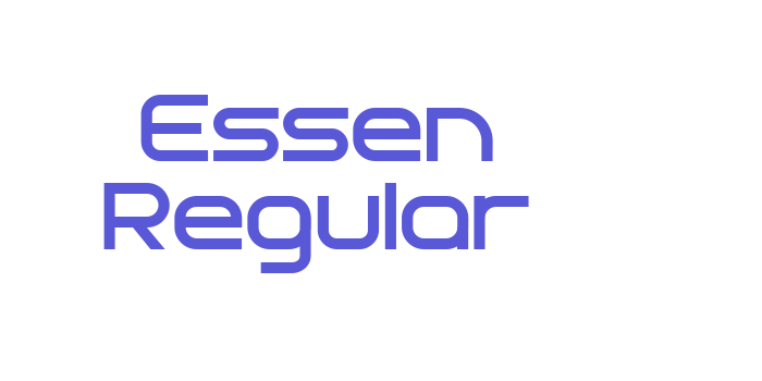 Essen Regular Font Download