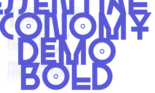 Essential Economy Demo Bold Font Download