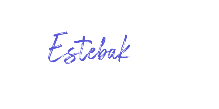 Estebak Font Download