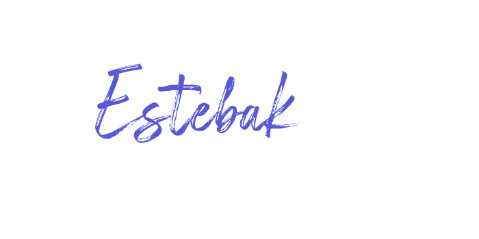 Estebak Font