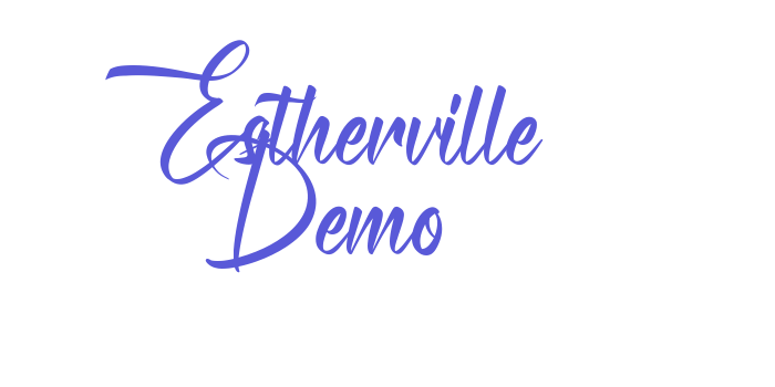 Estherville Demo Font Download