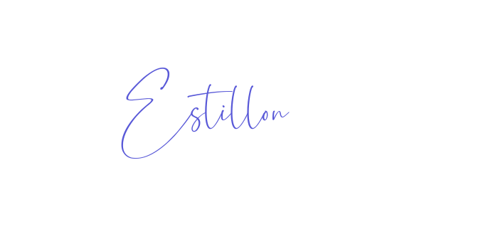 Estillon Font Download