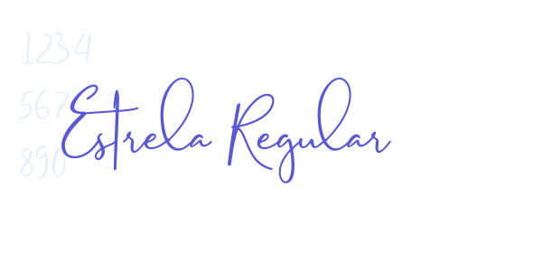 Estrela Regular font